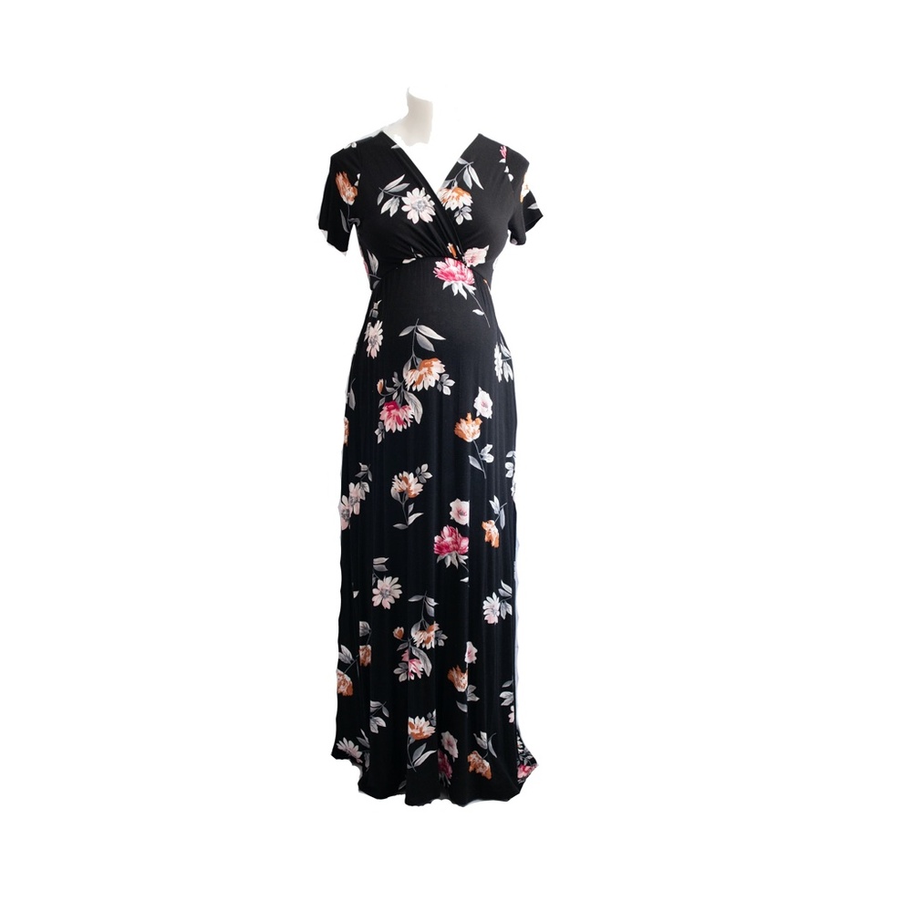 New Maternity and Breastfeeding Summer Maxi Dress